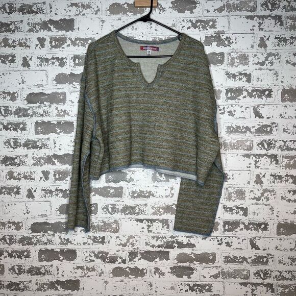 Urban outfitters | womens cropped stripped long sleeve - Picture 9 of 9